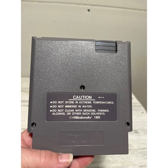 Top Gun The Second Mission NES game circa 1985 - Picture 2 of 2